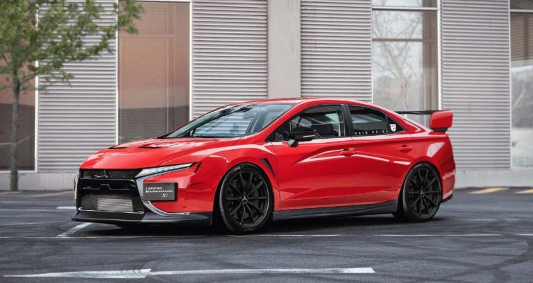 2024 Mitsubishi Lancer Evo First Look Release Date Price Performance   2024 Mitsubishi Lancer Evo Price 768x408 